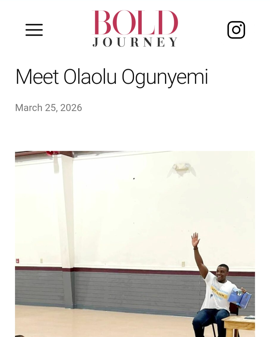 The Journey to Leading Last: A Feature in Bold Journey Magazine