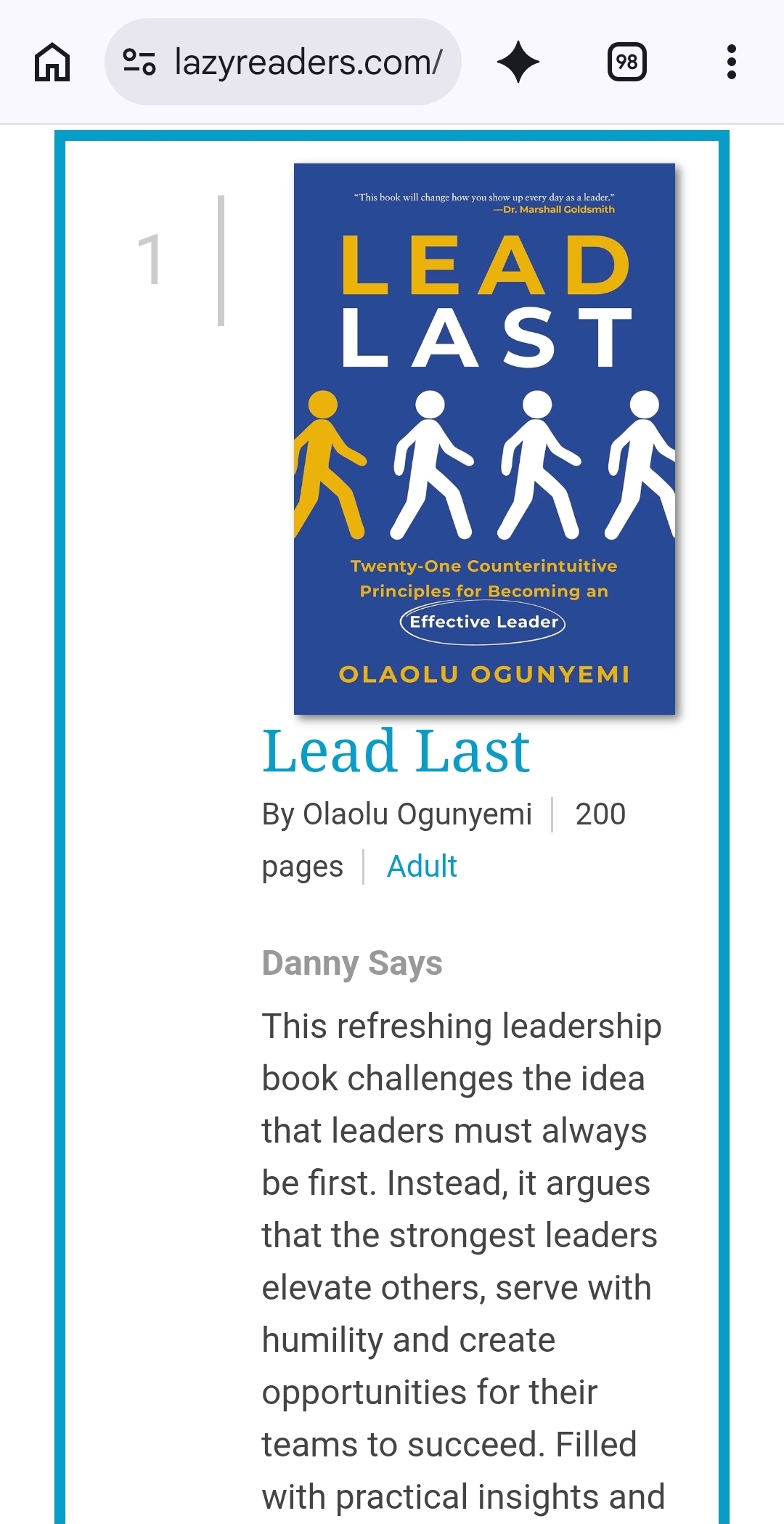 What Danny Brassell Said About Counterintuitive Leadership and Why It Matters Right Now